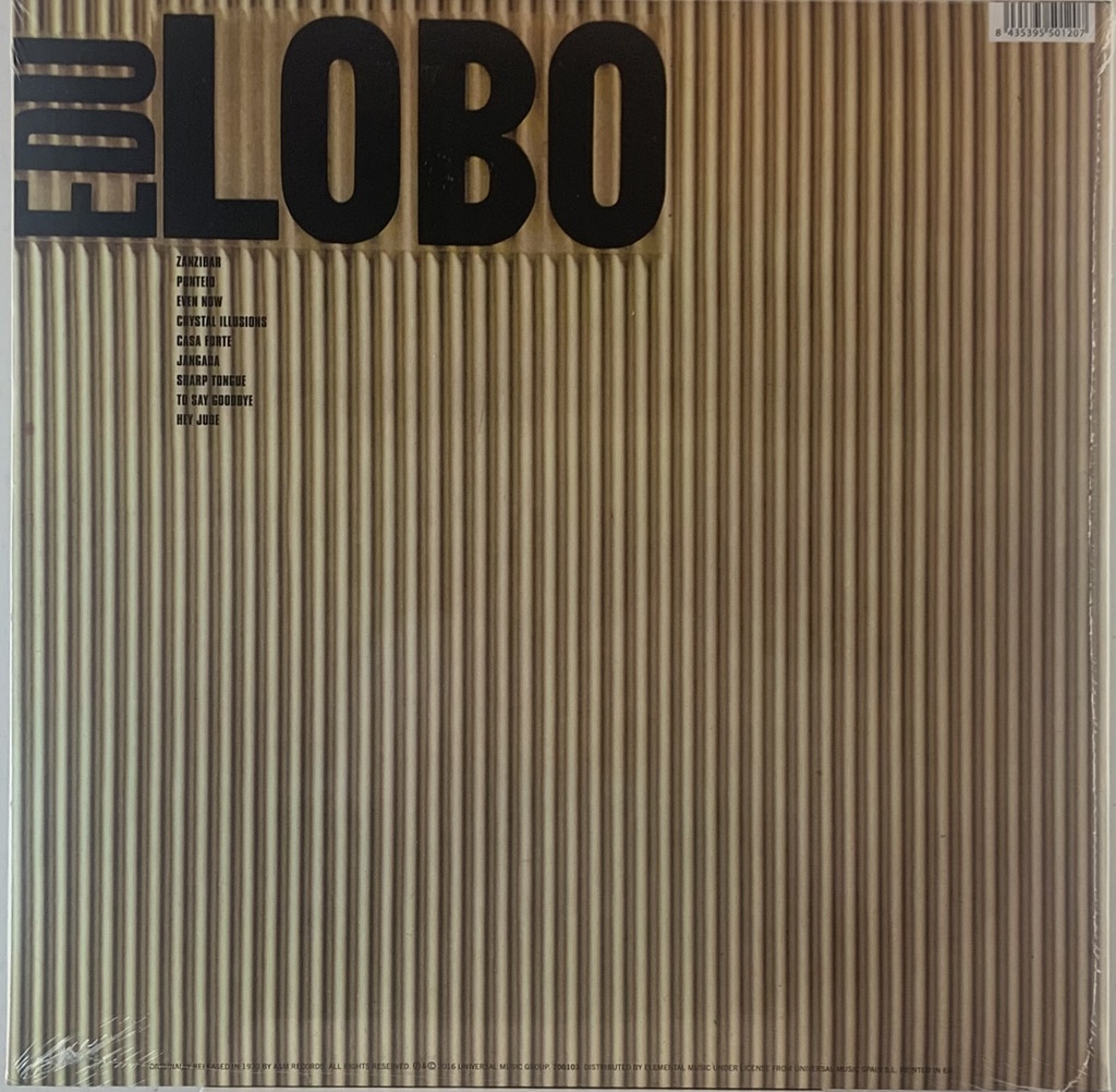 Edu Lobo - Sergio Mendes Presents Lobo (LP novo) | Tracks Rio